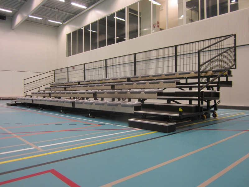 Mobiele telescopische tribunes Sneppenbosch Boechout